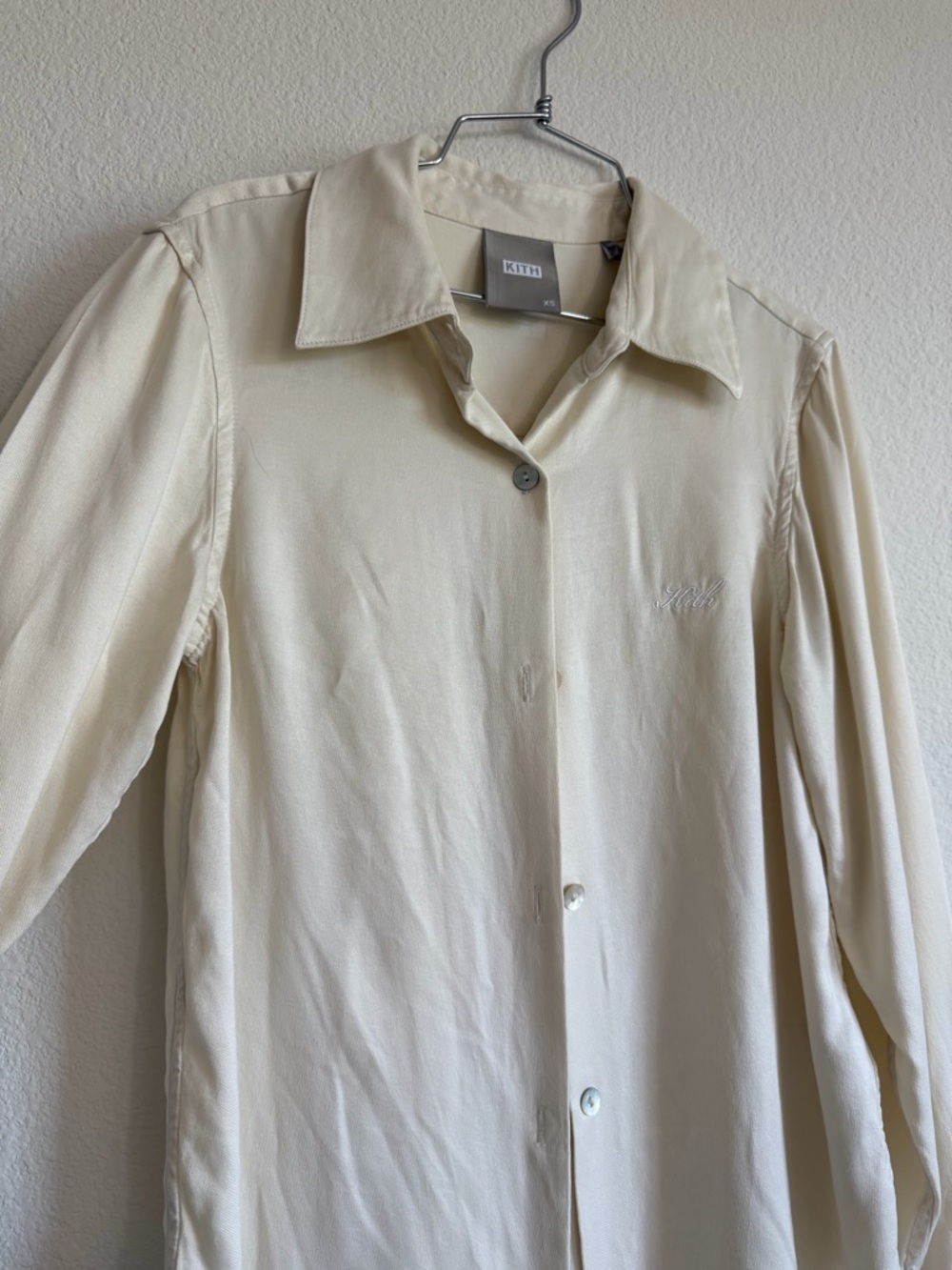 Kith Cream Women’s Rosewood Button Up Shirt